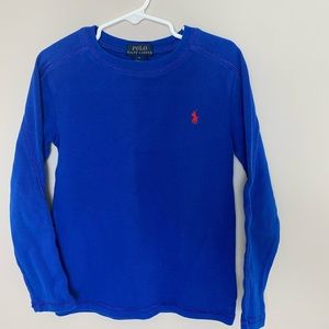 Ralph Lauren LS Boys Waffle Shirt